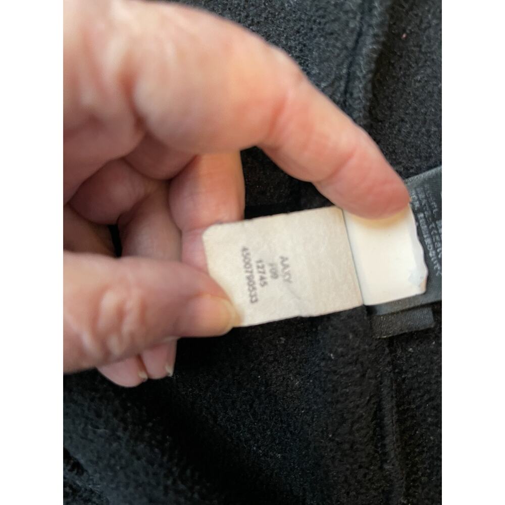 The North Face Girls L Hoodie Fleece Full Zip Jacket Black - Picture 8 of 10